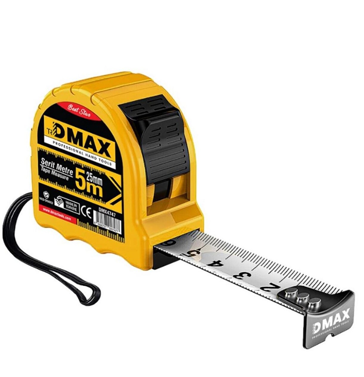 Dmax Şerit Metre 5 Metre 25 mm
